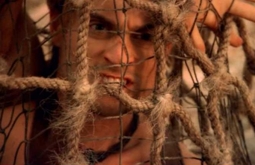 Samson in a net